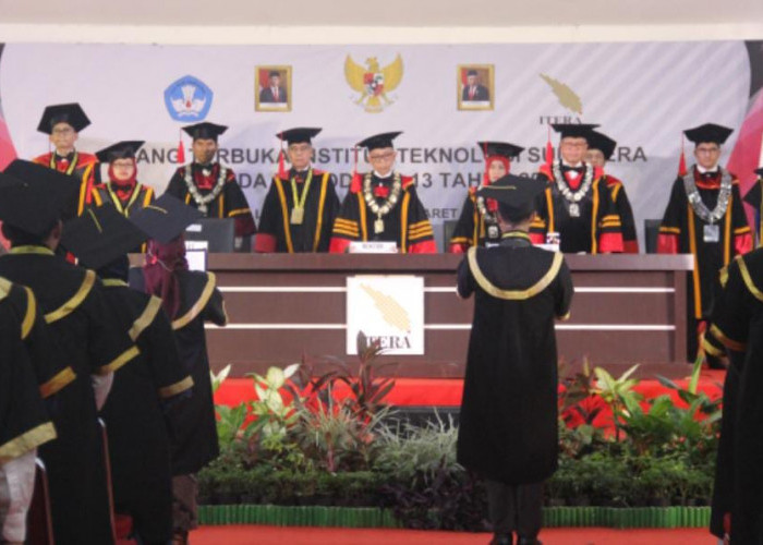 Wisuda 583 Sarjana, Lulusan ITERA Siap Bersaing Secara Global