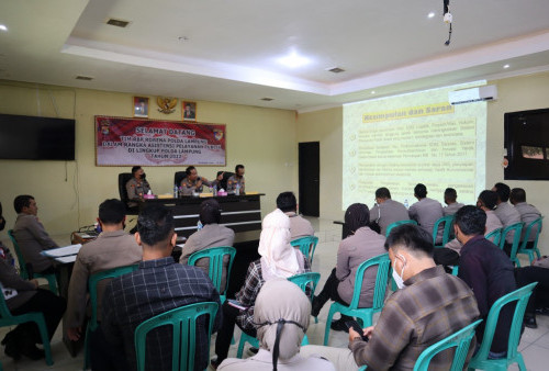 Polres Way Kanan Terima Kunjungan Tim Asistensi Pelayanan Publik RBP Biro Rena Polda Lampung, Ternyata....