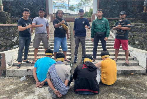 1x24 Jam, Satresnarkoba Polres Lampung Barat Tangkap Enam Tersangka