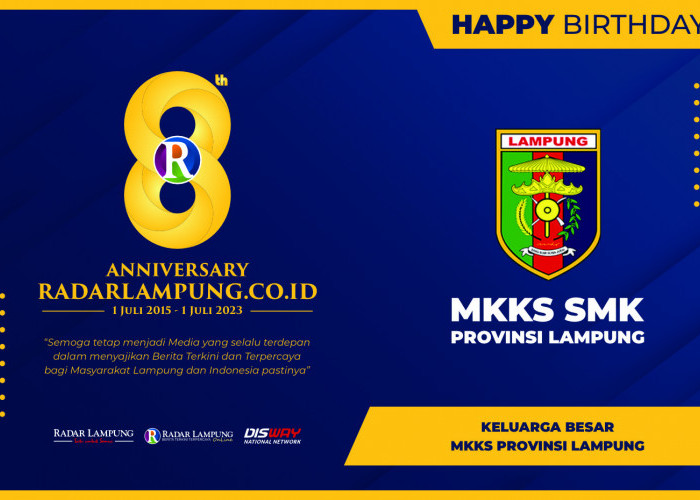 MKKS SMK Provinsi Lampung: Selamat Milad Radar Lampung Online ke-8