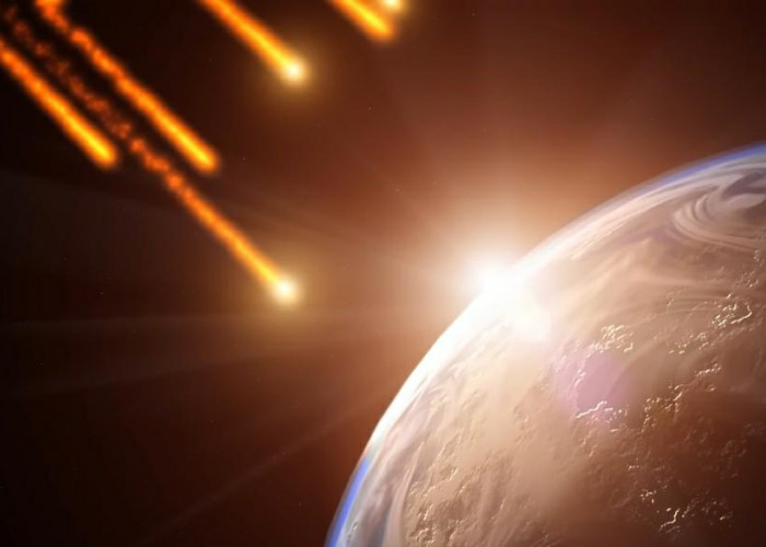Gambaran Langit Saat Hari Kiamat yang Seolah Dihujani Meteor