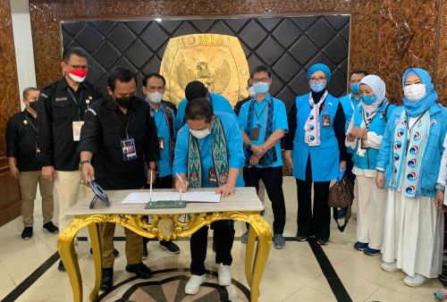 Daftar ke KPU Hari Minggu, Partai Gelora Gambarkan bahwa Politik Itu Menyenangkan