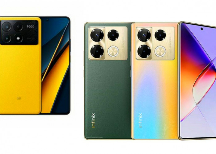 Mending Beli Poco X6 Pro Atau Infinix Note 40 Pro? Bandingkan Fiturnya Berikut Ini 