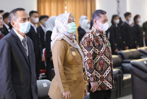 Wagub Chusnunia Chalim Hadiri Sidang Terbuka Penerimaan Mahasiswa Baru Itera 