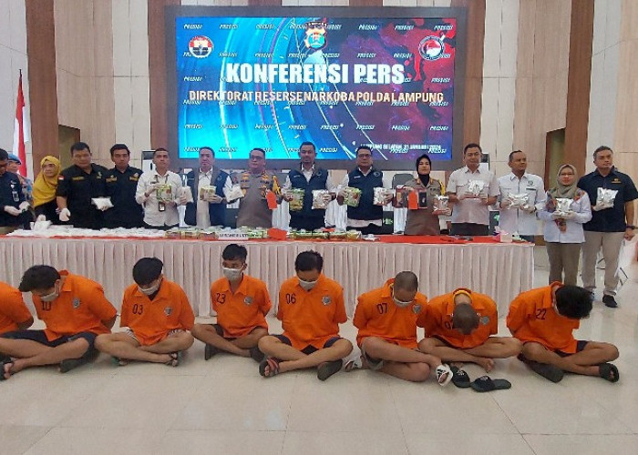 Tekan Peredaran Narkoba, Polda Lampung Terus Jaga Perbatasan dan Perlintasan di Pintu Sumatera