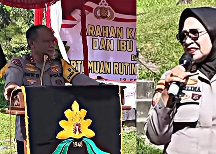 Promosi Jabatan Jelang Pensiun, Polwan Cantik AKP Herlina Jadi Satu-satunya Kapolsek Perempuan di Sumbar