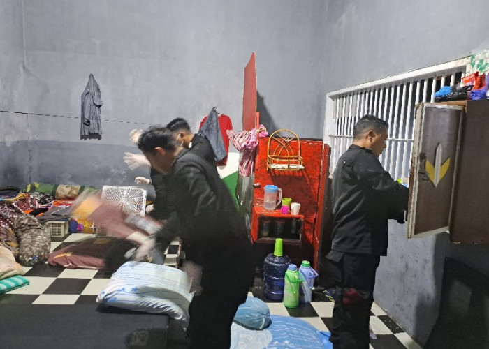 Rutin Gelar Razia, Rutan Kelas II B Kotabumi Bantah Pembiaran Benda Terlarang