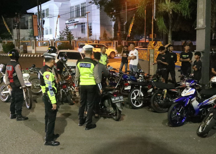 Rutin Gelar Giat KRYD, Polres Metro Sita Puluhan Kendaraan Diduga Terlibat Balap Liar