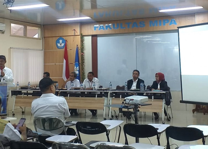 Paparan Visi Misi Bakal Calon Rektor Unila, Prof. Asep Sukohar Janji Naikkan Dana Penelitian Guru Besar 