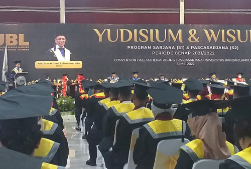 Selamat! 964 Mahasiswa UBL Diwisuda