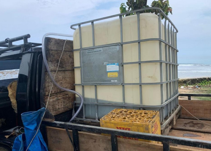Ini Modus Pengecor Solar di Pesisir Barat 