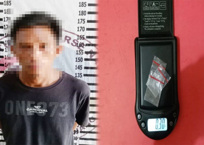 Nyabu di Rumah Sendiri, Warga Tulang Bawang Diciduk Polisi