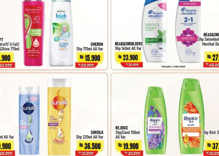 Hair Care Fair Alfamart, Ada Diskon Hingga 35 Persen Untuk Produk Shampoo Hingga Vitamin Rambut