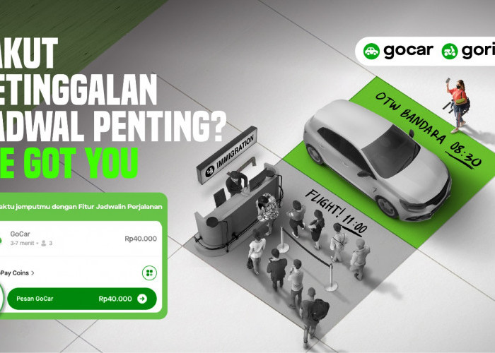 Perjalananmu Jadi Makin Praktis dengan Fitur Gojek Jadwalin Perjalananmu