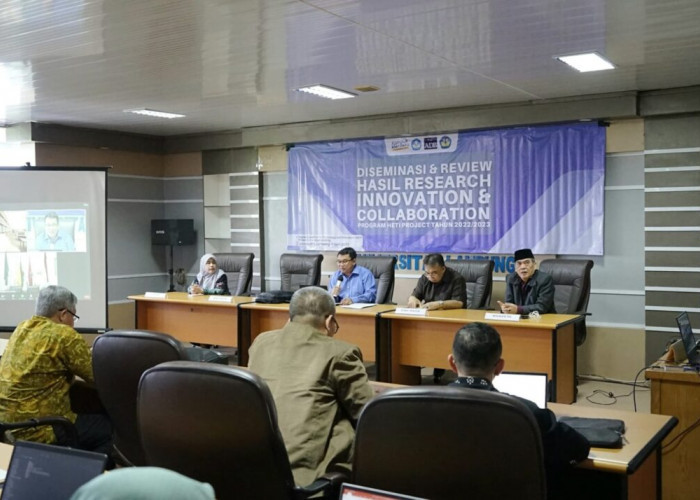 Unila Selenggarakan Diseminasi dan Review Hasil Riset Kolaborasi Proyek HETI