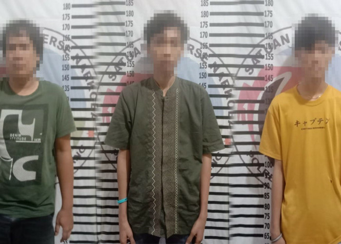 Pesta Narkoba, 3 Pria Disikat Polisi