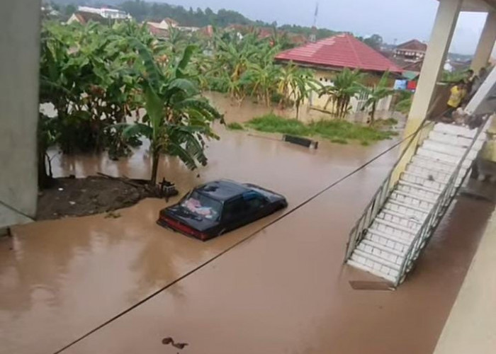 Diguyur Hujan, Bandar Lampung Kembali Terendam Banjir