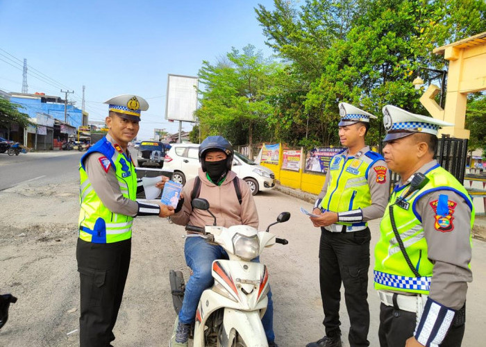 Melanggar Lalu Lintas, Ribuan Kendaraan di Mesuji Diberi Teguran, Lainnya Ditilang