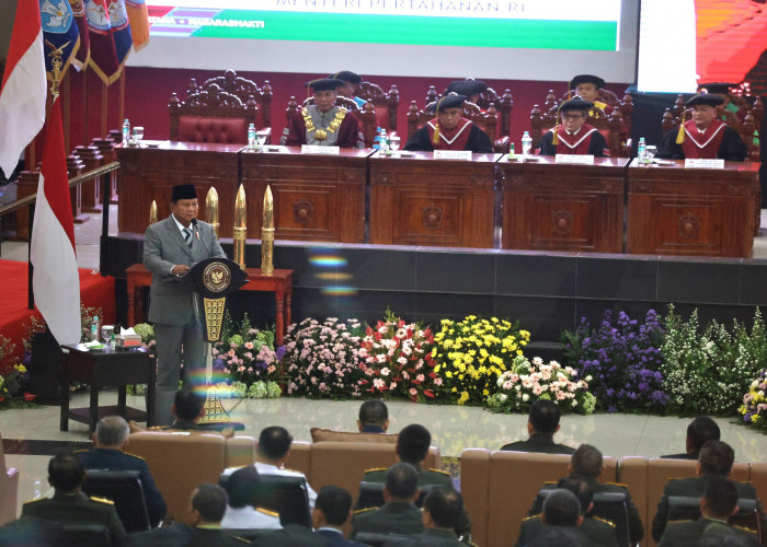 Unhan Wisuda 573 Mahasiswa, Ini Perintah Menhan Prabowo Subianto