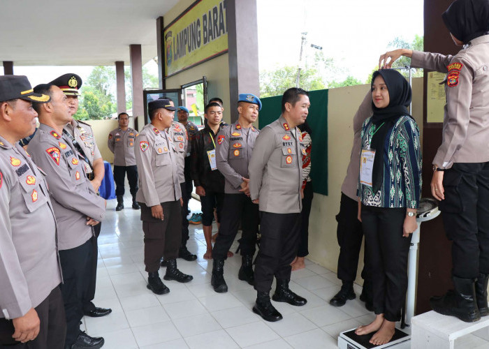 Penerimaan Anggota Polri, Kapolres Lampung Barat Tekankan Panitia Tidak Menjadi Calo dan Tolak Imbalan