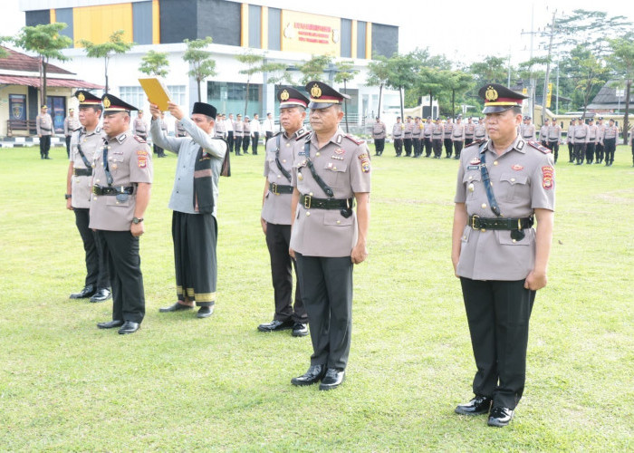 Dua Kapolsek dan Satu Kasat di Polres Tulang Bawang Berganti, Begini Kata Kapolres