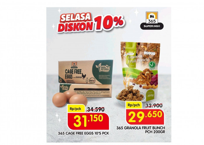 Diskon 10 Persen Promo Home Care Hingga Sembako di Superindo