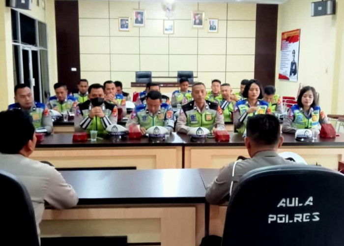 Satlantas Polres Tanggamus Tarik Seluruh Blangko Tilang 