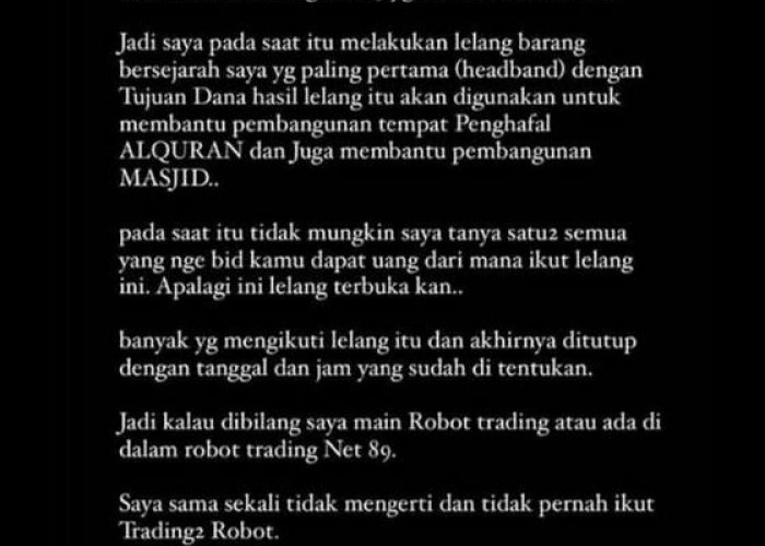 Terjerat Kasus Robot Trading, Atta Halilintar Beri Klarifikasi
