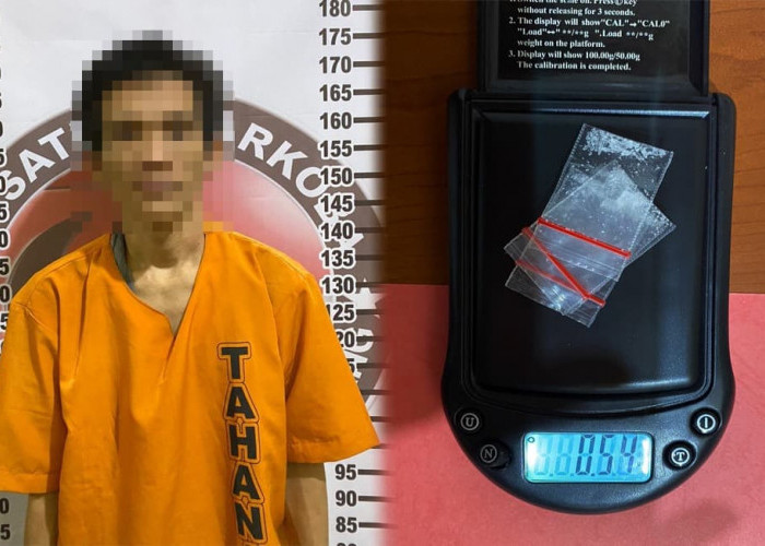Sempat Lari Panjat Dinding, Pelaku Penyalahguna Narkoba di Tulang Bawang Ditangkap Polisi, Ini BB yang Disita