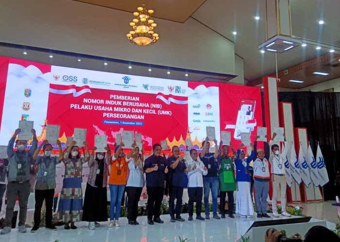 Kementerian Investasi Berikan 550 NIB Bagi Pelaku UMK Perseorangan Lampung