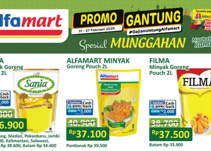 Promo Minyak Goreng Murah di Alfamart, Cek Katalog dan Harga