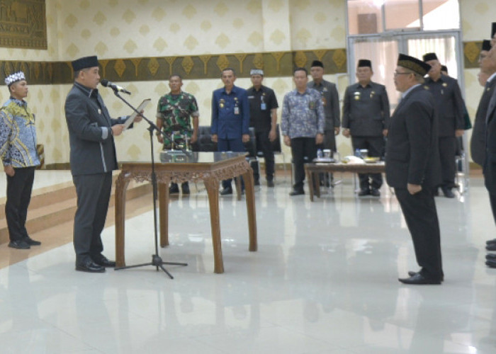 Lantik Sekretaris Kabupaten, Bupati Pesawaran Tegaskan Ini  