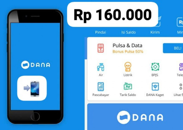 Modal Berbagi Tautan! Saldo DANA Rp 160 Ribu Siap Meluncur ke E-Wallet