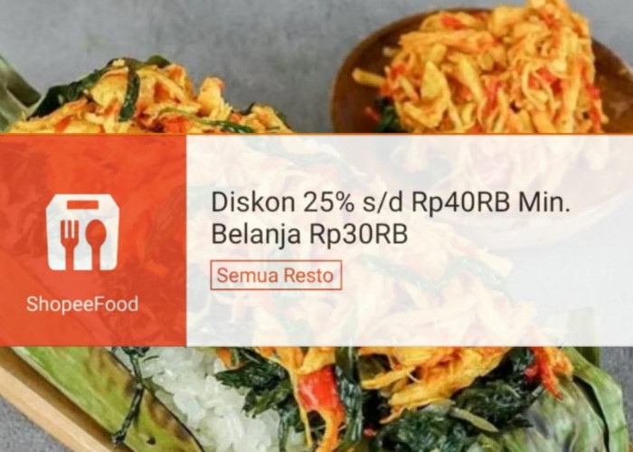 Stok Terbatas, Segera Klaim Voucher Diskon ShopeeFood Untuk Dapat Potongan Harga Rp40 Ribu