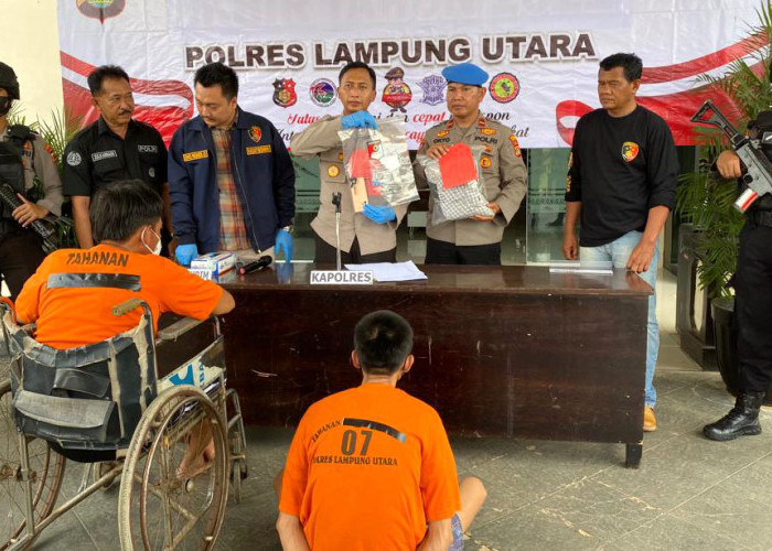 Tekab 308 Polres Lampung Utara Bergerak, Kakak Beradik Spesialis Curas Diciduk 