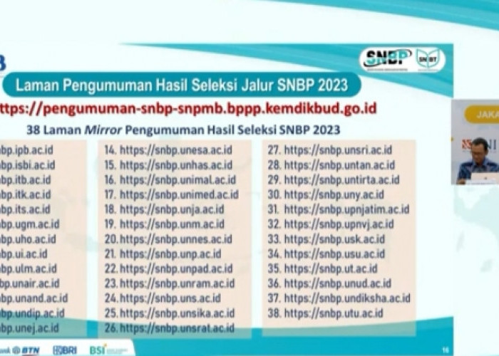Siap-siap Pengumuman SNBP, Ini 38 Mirror Link yang Bisa Diakses