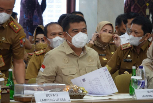 Bupati Lamteng Musa Ahmad Hadiri Arahan dan Dialog bersama Mendag RI juga Gubernur Lampung