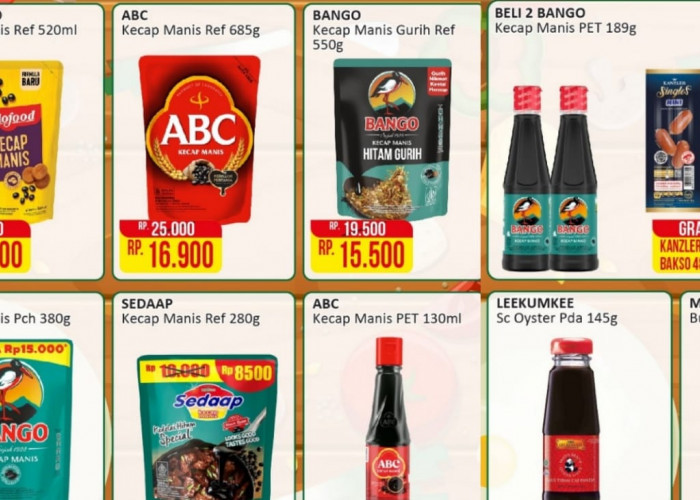 Promo Kecap Murah di Alfamart, Borong Produk Favorit Mulai Harga Rp7.500, Cek Katalognya