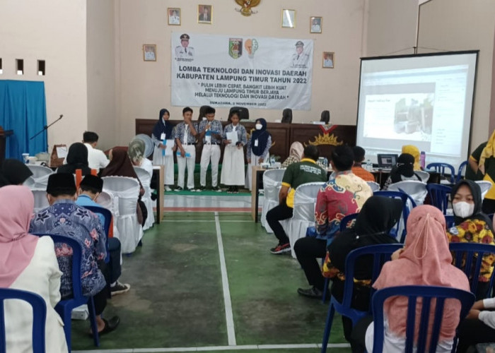 Lampung Timur Gelar Lomba Teknologi dan Inovasi Daerah