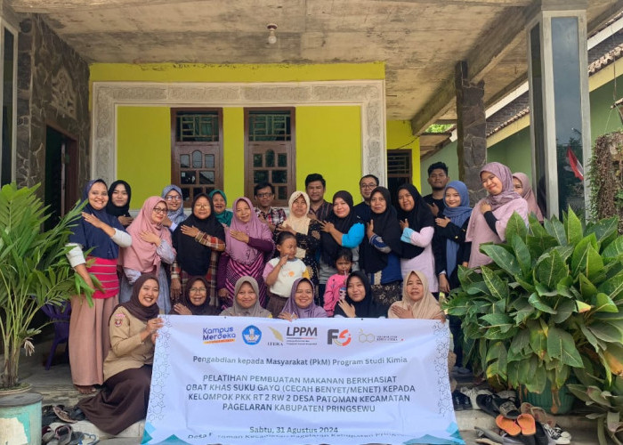 Dosen dan Mahasiswa ITERA Beri Edukasi Mengenai Tanaman Obat Sebagai Bahan Masakan