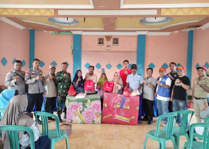 Dinas Sosial Mesuji Salurkan Bantuan untuk Korban Banjir di Mesuji Timur