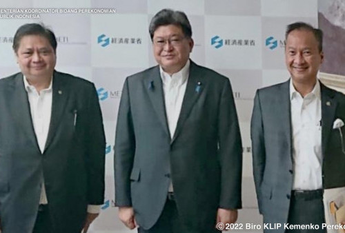 Dalam Pertemuan dengan METI Jepang, Menko Airlangga Dorong Kepentingan Indonesia 