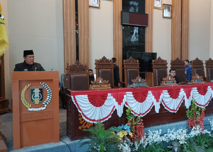 Ini Jawaban Wabup Lamtim Atas Pandangan Umum Fraksi DPRD
