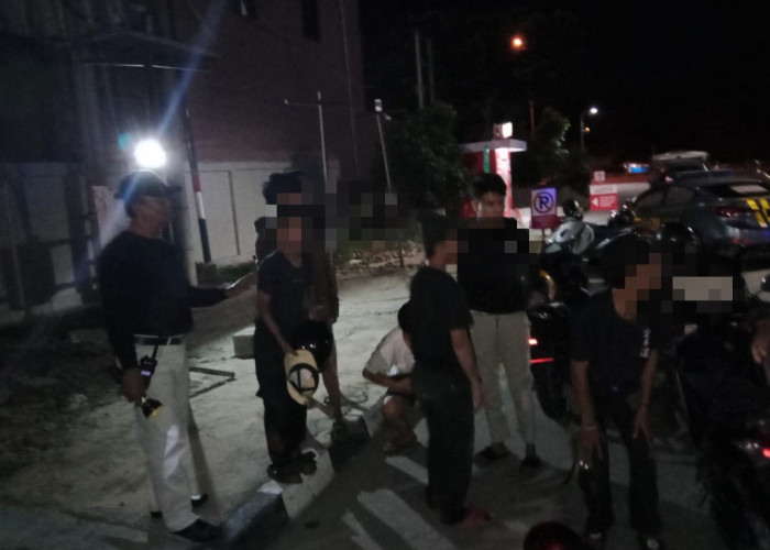 Petakan Lokasi Tawuran, Polsek Sukarame Amankan Belasan Remaja Berstatus Pelajar SMP dan SMA