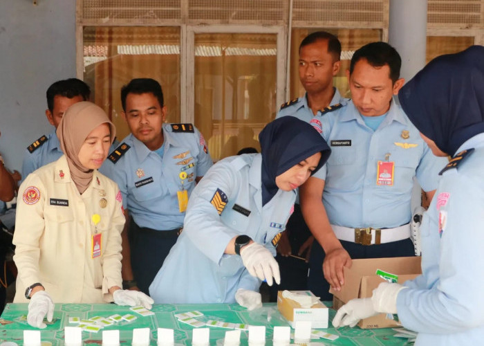 Perangi Narkoba, Danlanud BNY Minta Satuan Polisi Militer Tingkatkan Pengawasan
