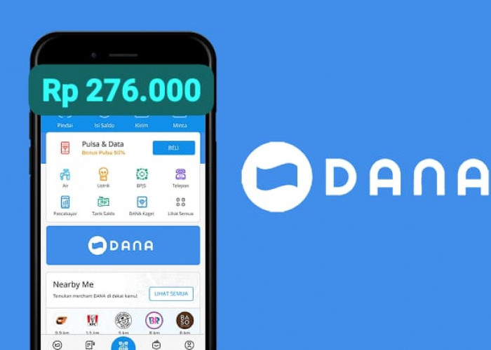 Siapkan Kuota, Ambil Saldo DANA Gratis Rp 276 Ribu Langsung Ke Akun E- Wallet, Begini Caranya