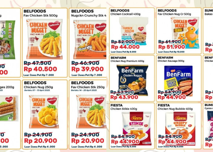 Kembali Hadir Frozen Food Fair Dalam Promo Alfamart Spesial Weekend, Cek Produk Termurah!
