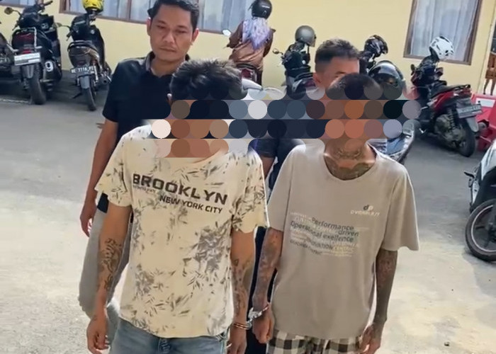 Dua Pengamen di Bandar Lampung Curi Motor Cara Pepet & Todong Sajam Korban, Salah Satunya Residivis Jambret