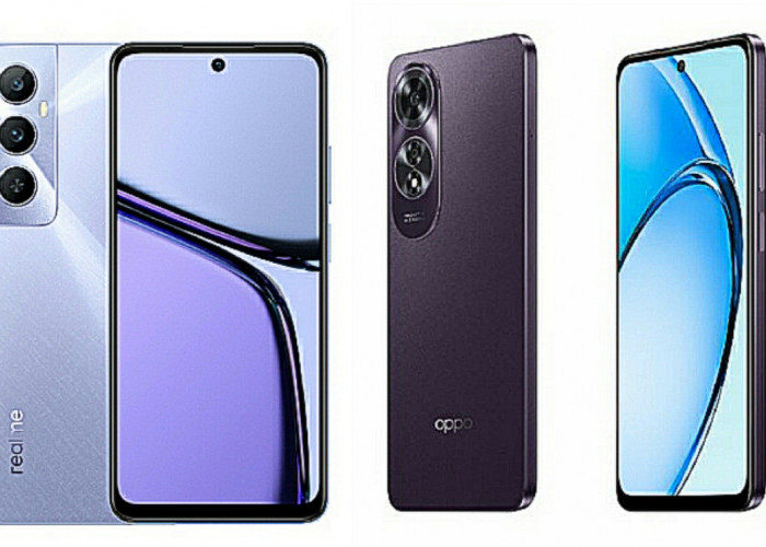 HP 2 Jutaan Terbaru, Mana yang Lebih Oke Antara Oppo A60 dan Realme C65? Cek Fiturnya