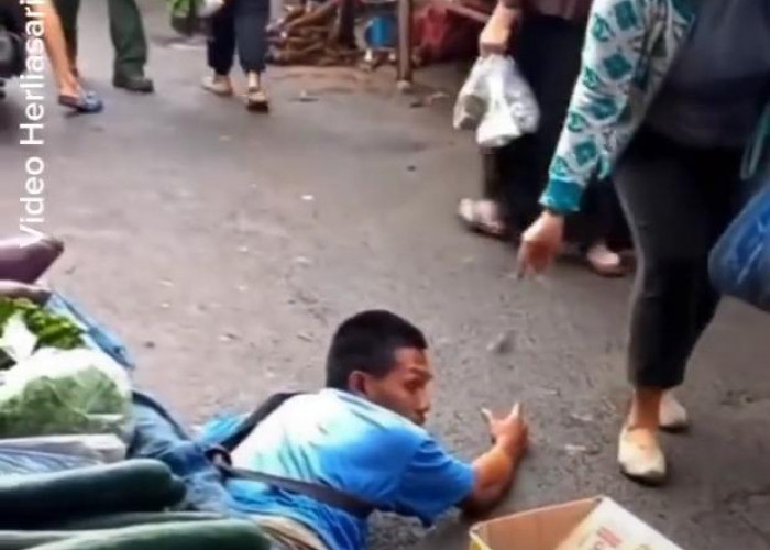 Viral Pengemis Pura-pura Lumpuh, Ini Kata Satpol PP Bandar Lampung